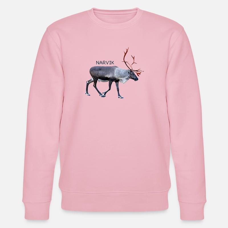 NARVIK - Sweat bio CHANGER Stanley/Stella Unisexe - rose pâle