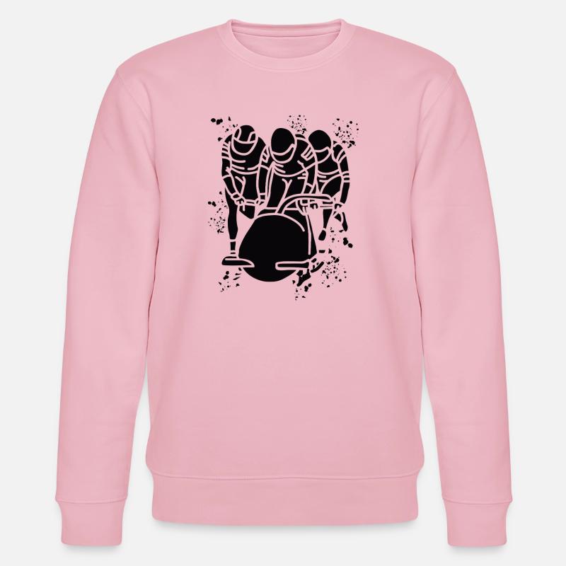 Bobsleigh Bobsleigh Four-man Bobsleigh - Stanley/Stella CHANGER Unisex Organic Sweatshirt - cotton pink
