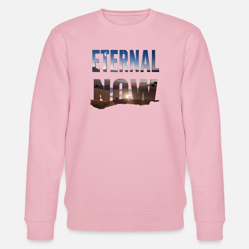 Éternel maintenant - Sweat bio CHANGER Stanley/Stella Unisexe - rose pâle