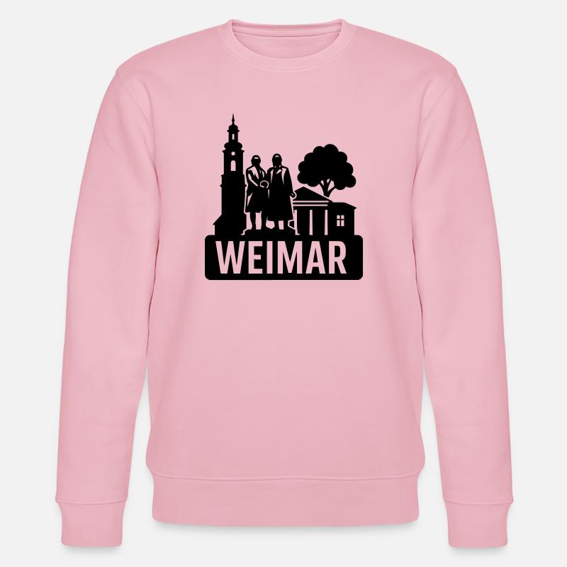 Weimar, Thuringia - Stanley/Stella CHANGER Unisex Organic Sweatshirt - cotton pink