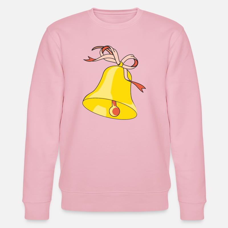 Bell with loop - Stanley/Stella CHANGER Unisex Organic Sweatshirt - cotton pink