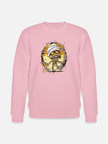 Mummy in splatter look - Stanley/Stella CHANGER Unisex Organic Sweatshirt - cotton pink