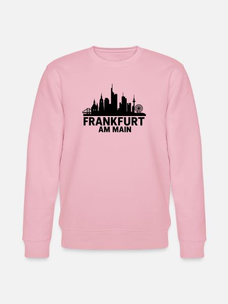 Francfort-sur-le-Main Silhouette - Sweat bio CHANGER Stanley/Stella Unisexe - rose pâle