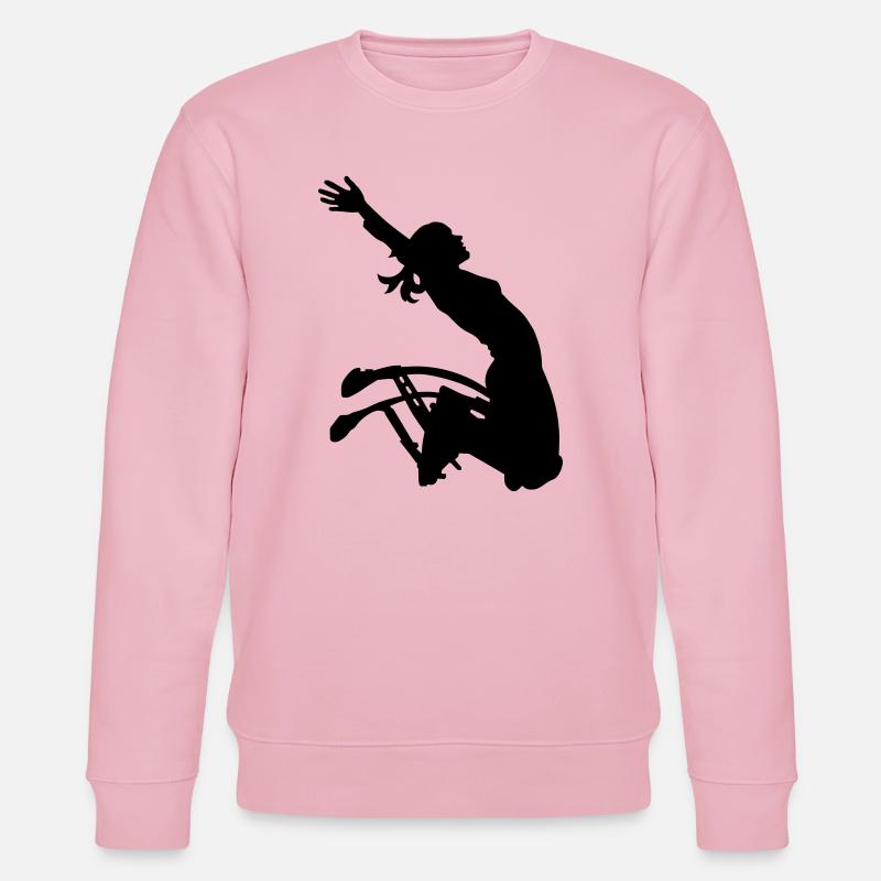 Sprung - Stanley/Stella Unisex Bio-Sweatshirt CHANGER  - Hellrosa