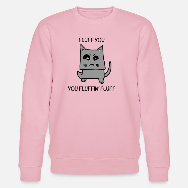 Fluffy - fluff you - Stanley/Stella Unisex Bio-Sweatshirt CHANGER  - Hellrosa