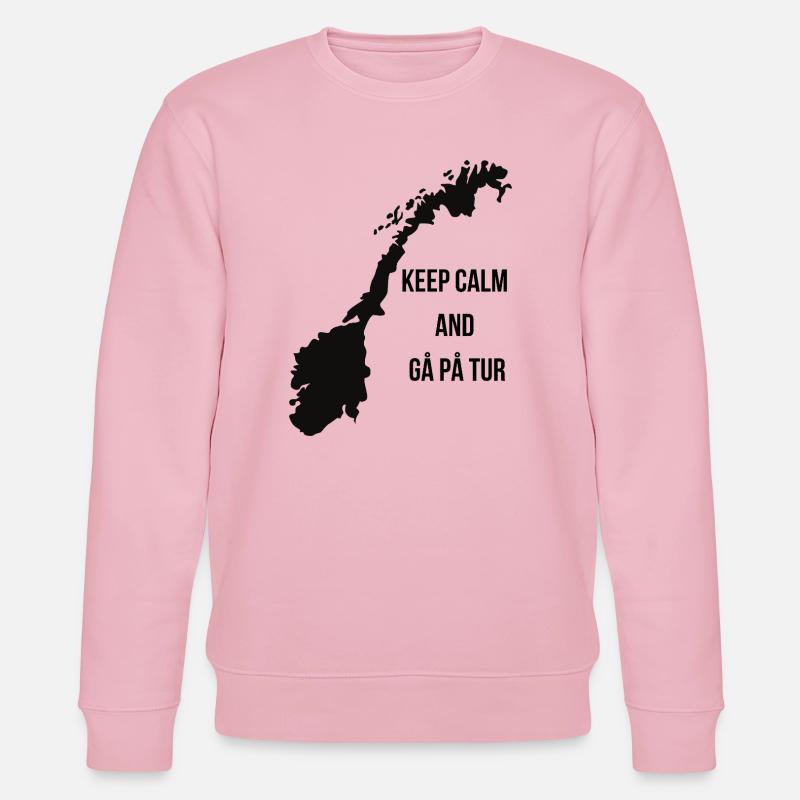 KEEP_CALM_AND_G_P_TUR_-1- - Stanley/Stella Unisex Bio-Sweatshirt CHANGER  - Hellrosa