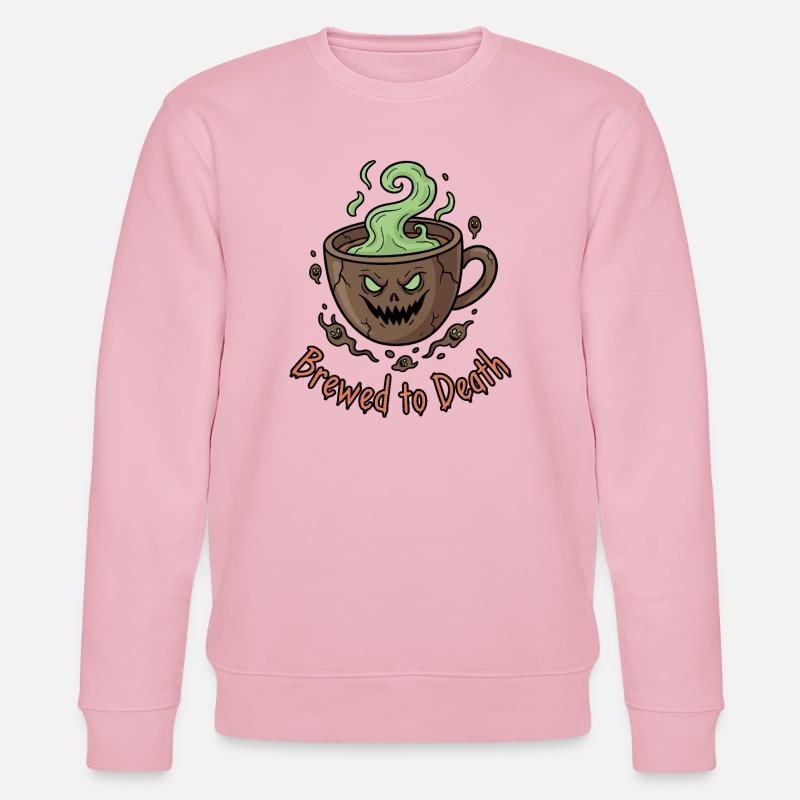 Brewed to Death - Stanley/Stella Unisex Bio-Sweatshirt CHANGER  - Hellrosa