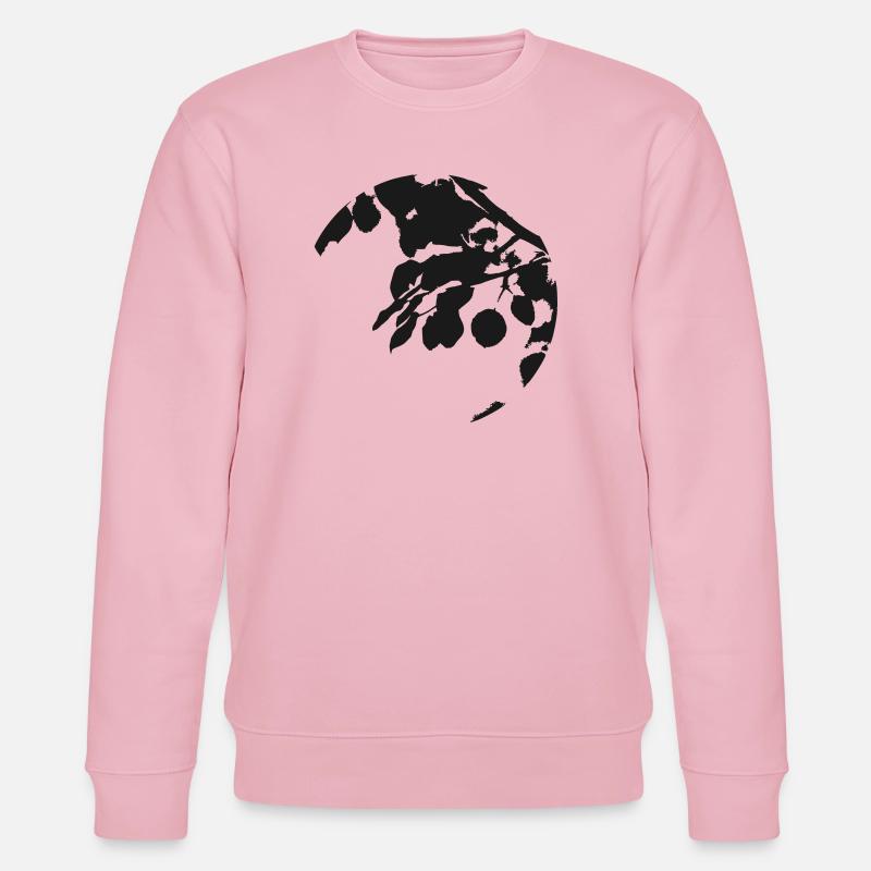 Silhouette circulaire eucalyptus - Sweat bio CHANGER Stanley/Stella Unisexe - rose pâle