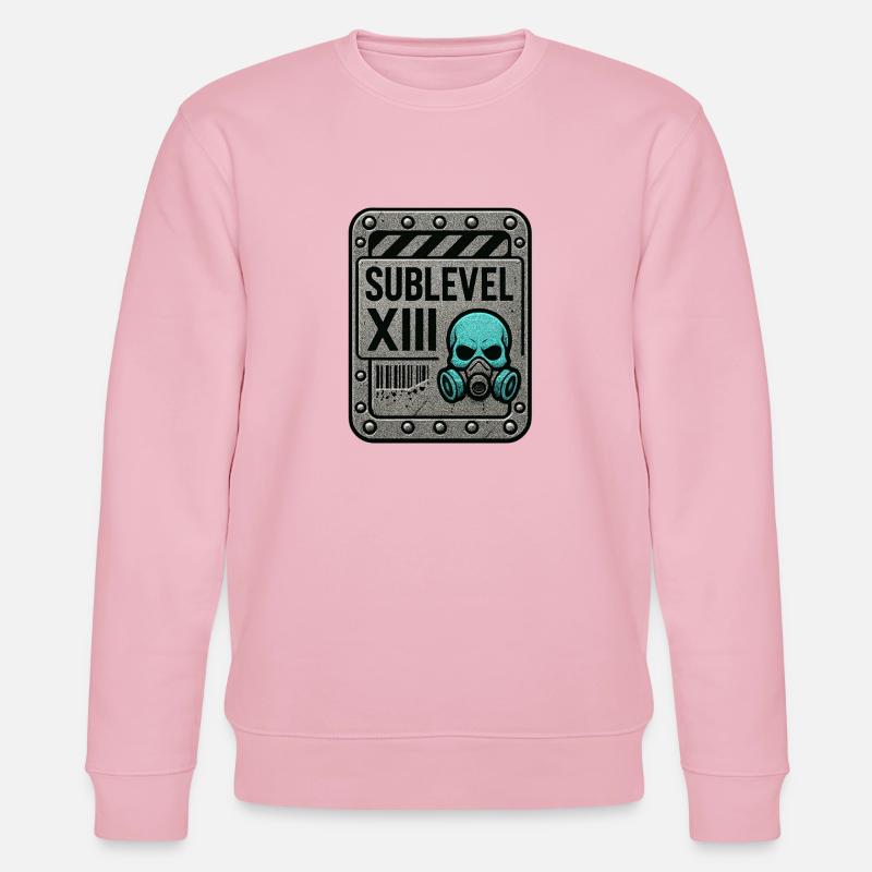 Untergeschoss - Untergeschoss 13 - Stanley/Stella Unisex Bio-Sweatshirt CHANGER  - Hellrosa