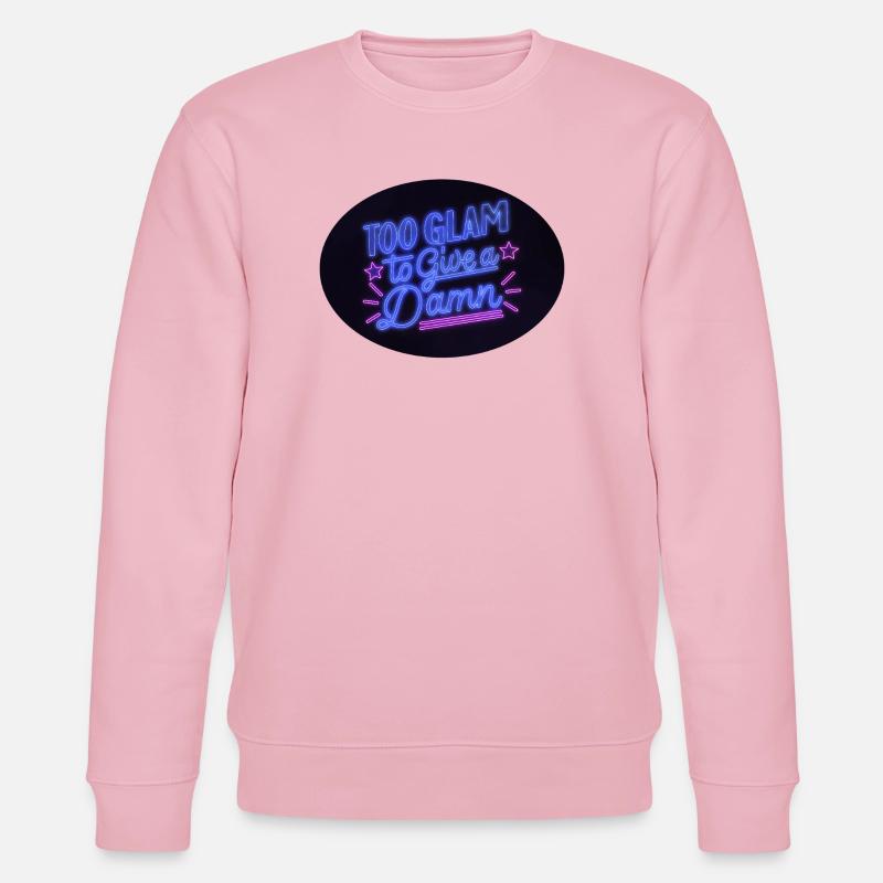 Neon Glamour Statement - Stanley/Stella Unisex Bio-Sweatshirt CHANGER  - Hellrosa