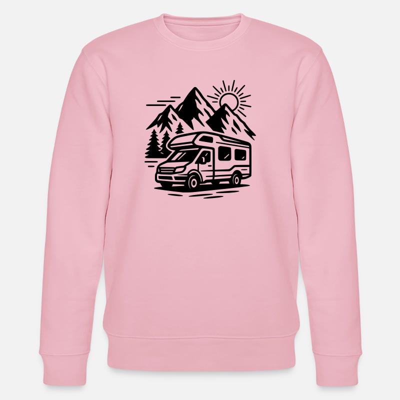 Campeur - Sweat bio CHANGER Stanley/Stella Unisexe - rose pâle