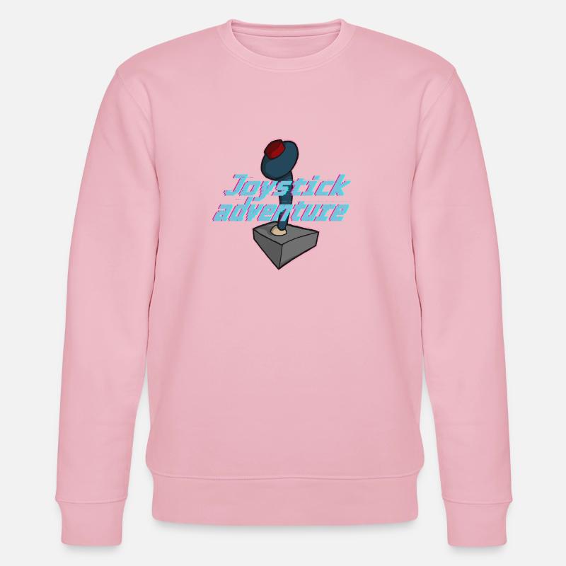 Bug de jeu d’aventure néon - Sweat bio CHANGER Stanley/Stella Unisexe - rose pâle