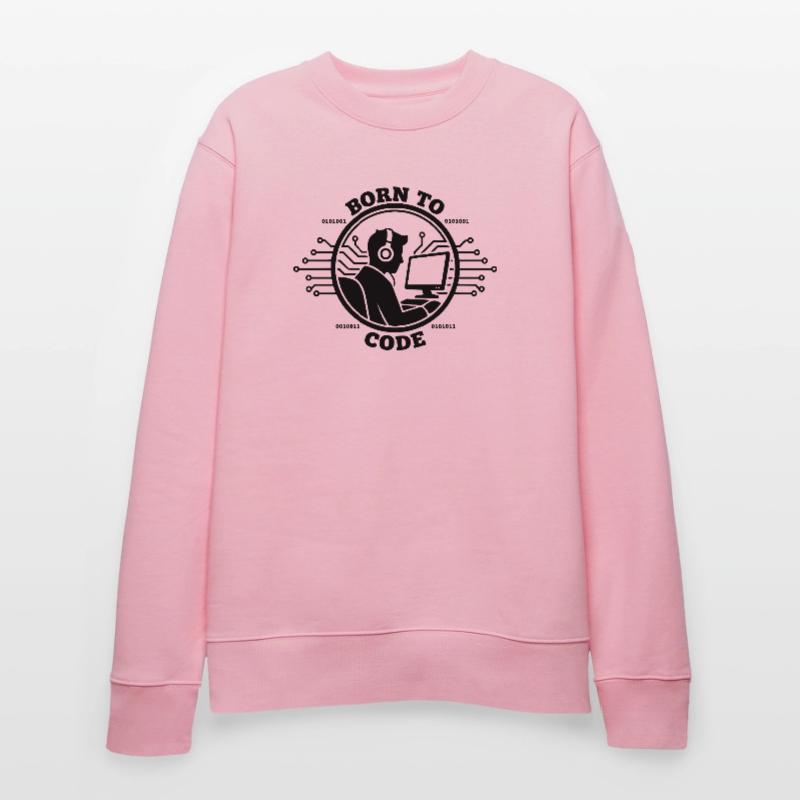 Programmierer, der zum Programmieren geboren wurde Programmierer Stanley/Stella Unisex Bio-Sweatshirt CHANGER 