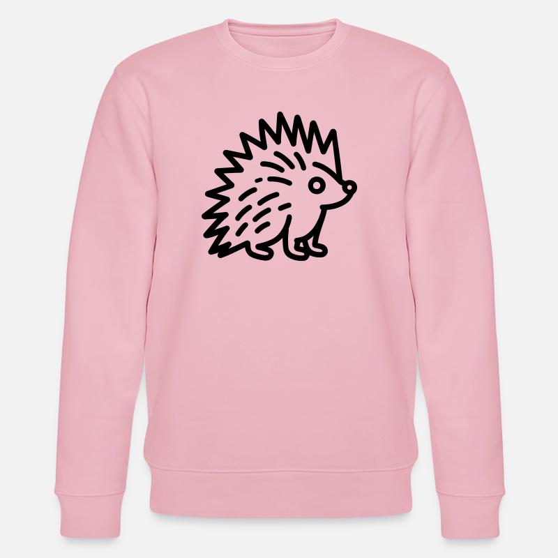 Stachelschwein - Stanley/Stella Unisex Bio-Sweatshirt CHANGER  - Hellrosa
