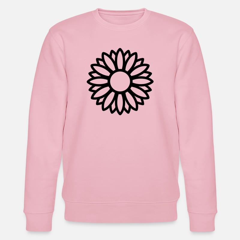 Sonnenblume - Stanley/Stella Unisex Bio-Sweatshirt CHANGER  - Hellrosa