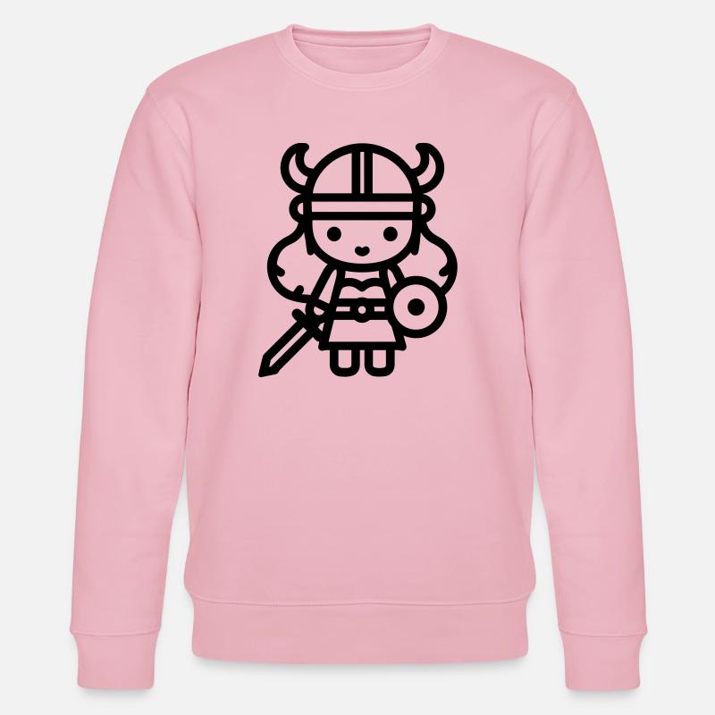 Krieger - Stanley/Stella Unisex Bio-Sweatshirt CHANGER  - Hellrosa