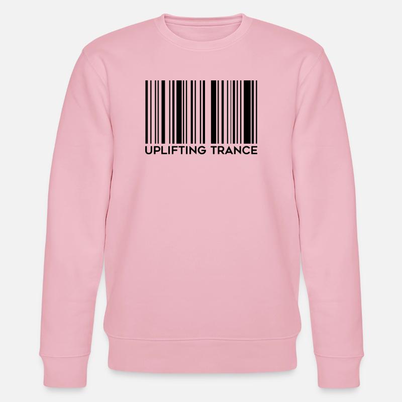 Code-barres Trance édifiant - Sweat bio CHANGER Stanley/Stella Unisexe - rose pâle