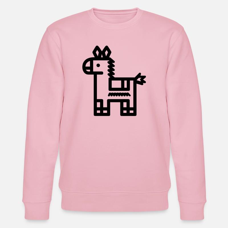 Pinata - Stanley/Stella Unisex Bio-Sweatshirt CHANGER  - Hellrosa