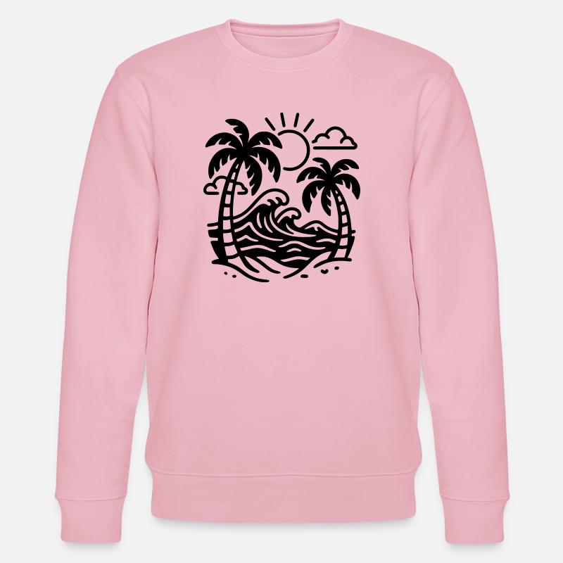 Vacances - Sweat bio CHANGER Stanley/Stella Unisexe - rose pâle