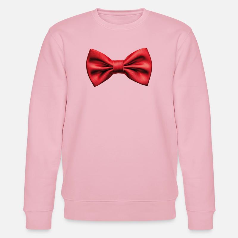 Fliege - Stanley/Stella Unisex Bio-Sweatshirt CHANGER  - Hellrosa