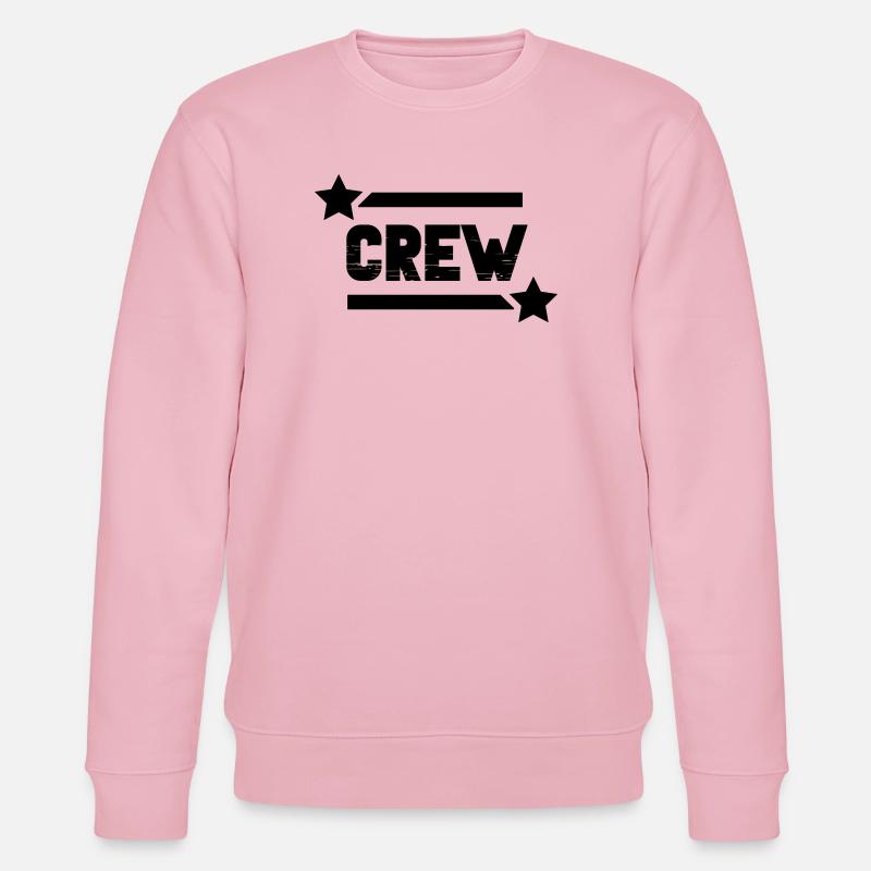 Crew - Stanley/Stella Unisex Bio-Sweatshirt CHANGER  - Hellrosa