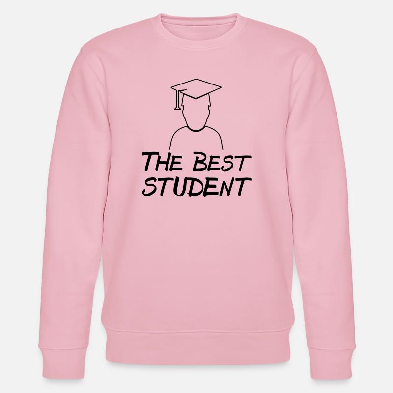 Best Student - Stanley/Stella Unisex Bio-Sweatshirt CHANGER  - Hellrosa