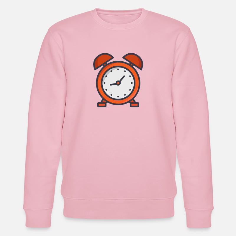 Wecker - Stanley/Stella Unisex Bio-Sweatshirt CHANGER  - Hellrosa