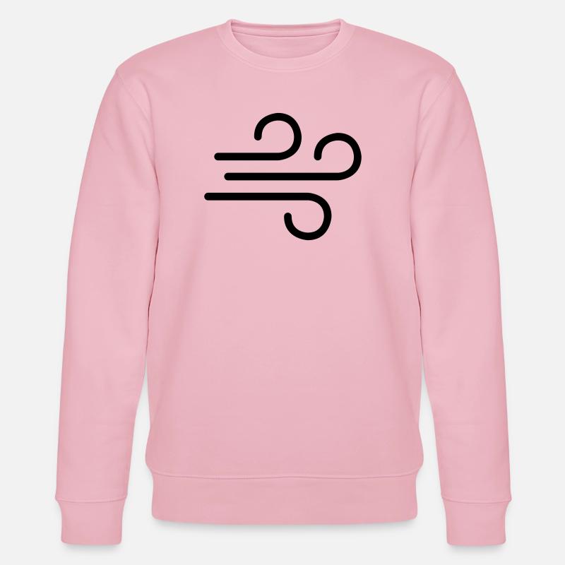 Wind - Stanley/Stella Unisex Bio-Sweatshirt CHANGER  - Hellrosa