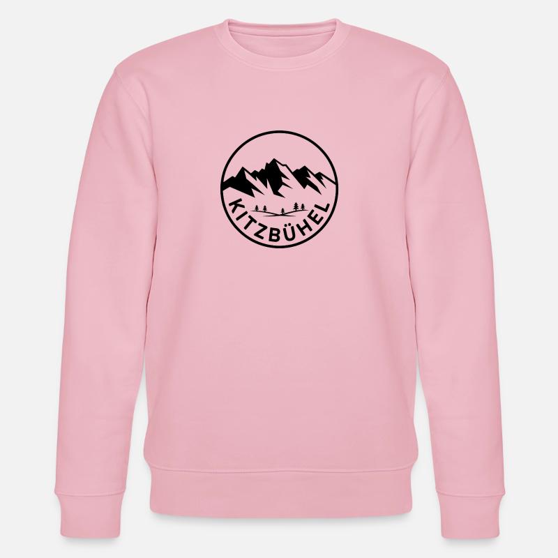 Kitzbühel - Création de souvenirs - Sweat bio CHANGER Stanley/Stella Unisexe - rose pâle