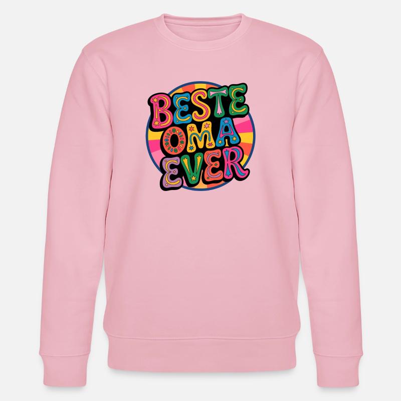 Beste Oma Ever - Stanley/Stella Unisex Bio-Sweatshirt CHANGER  - Hellrosa