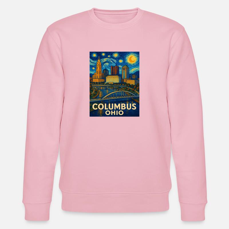 Columbus Ohio - Stanley/Stella Unisex Bio-Sweatshirt CHANGER  - Hellrosa