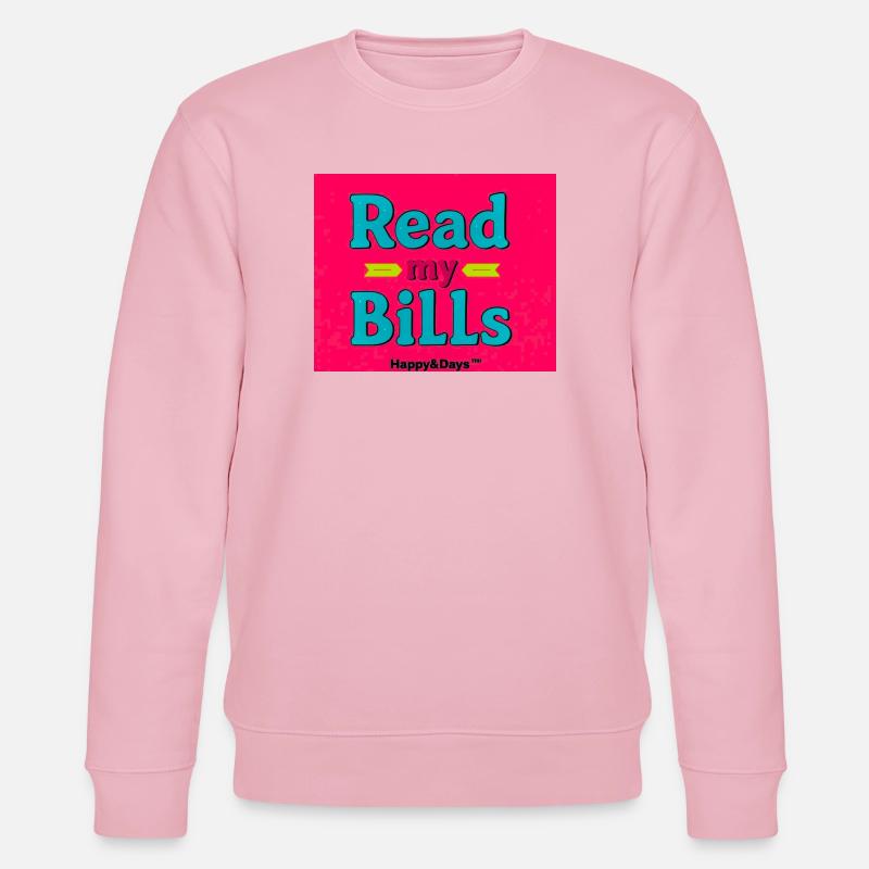 Lire mes factures Neon Design - Sweat bio CHANGER Stanley/Stella Unisexe - rose pâle