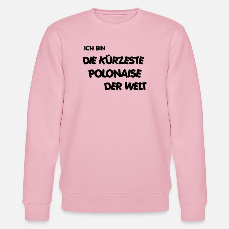 Polonaise - Stanley/Stella Unisex Bio-Sweatshirt CHANGER  - Hellrosa