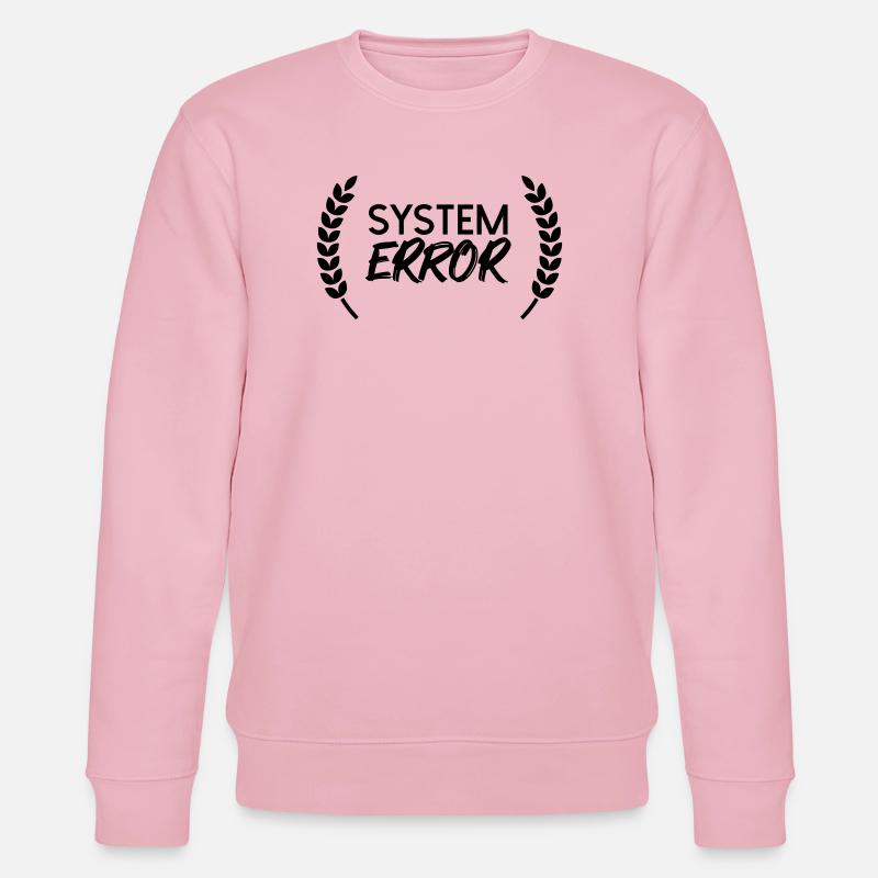 System failure - Stanley/Stella CHANGER Unisex Organic Sweatshirt - cotton pink