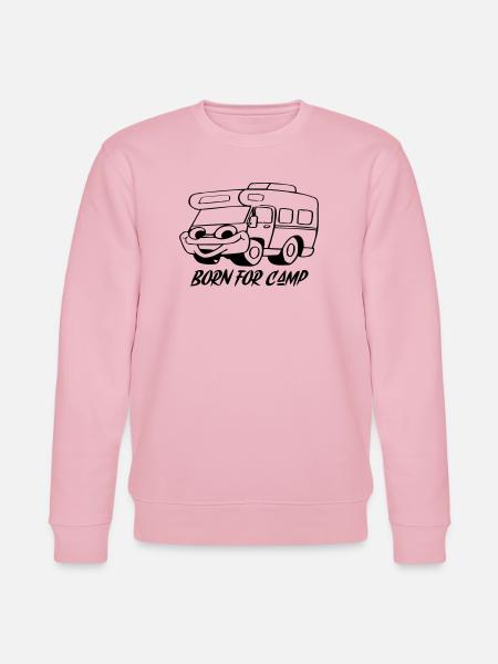 Born for Camp - Stanley/Stella CHANGER Unisex Organic Sweatshirt - cotton pink
