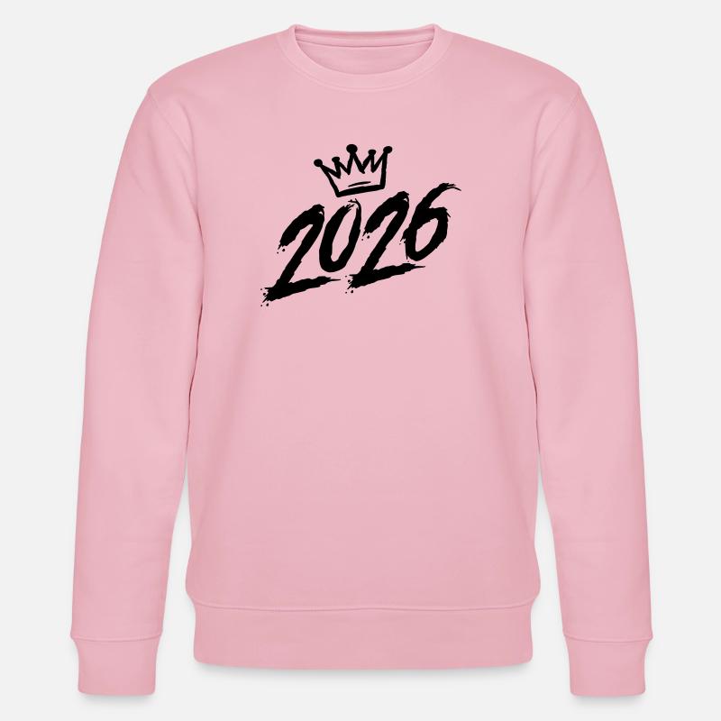 2026 Krone - Stanley/Stella Unisex Bio-Sweatshirt CHANGER  - Hellrosa
