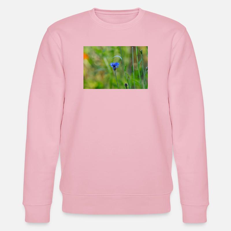 Kornblume  - Stanley/Stella Unisex Bio-Sweatshirt CHANGER  - Hellrosa
