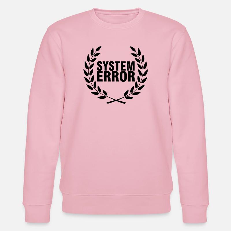 System failure - Stanley/Stella CHANGER Unisex Organic Sweatshirt - cotton pink