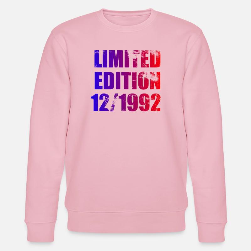 33e anniversaire Edition limitée 12/1992 - Sweat bio CHANGER Stanley/Stella Unisexe - rose pâle