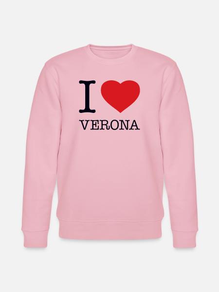 J’adore Vérone - Sweat bio CHANGER Stanley/Stella Unisexe - rose pâle