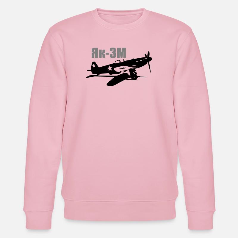 Yak-3 M - Stanley/Stella Unisex Bio-Sweatshirt CHANGER  - Hellrosa