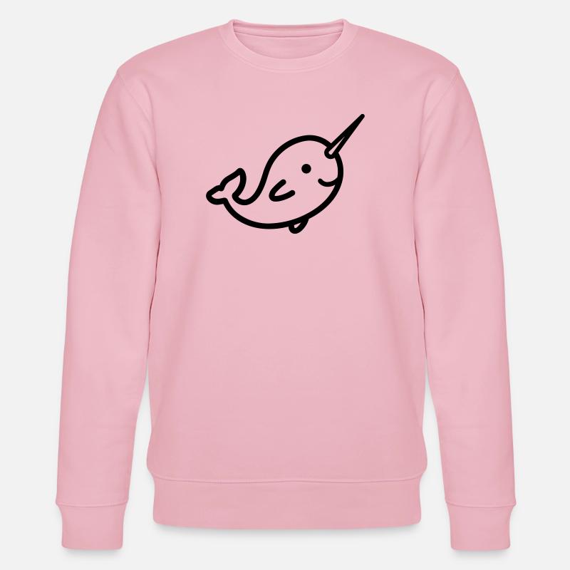 Narwal - Stanley/Stella Unisex Bio-Sweatshirt CHANGER  - Hellrosa