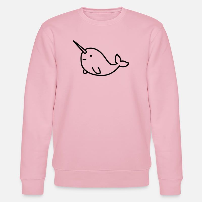 Narwal - Stanley/Stella Unisex Bio-Sweatshirt CHANGER  - Hellrosa