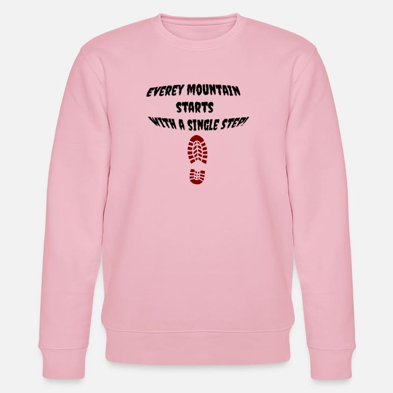 first_step - Stanley/Stella CHANGER Unisex Organic Sweatshirt - cotton pink