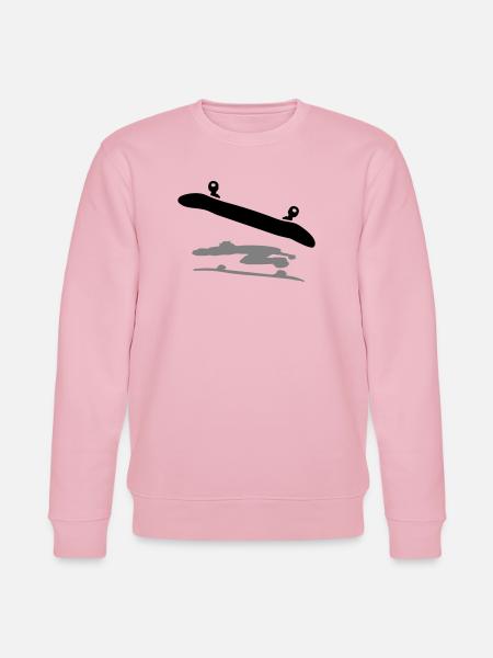 Skateboard - Sweat bio CHANGER Stanley/Stella Unisexe - rose pâle