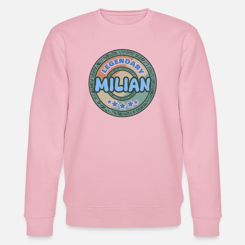 Milian comme idée de cadeau - Sweat bio CHANGER Stanley/Stella Unisexe - rose pâle