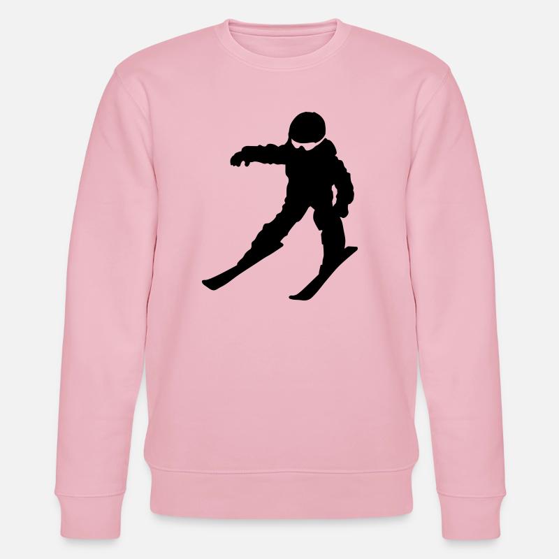 école de ski - Sweat bio CHANGER Stanley/Stella Unisexe - rose pâle