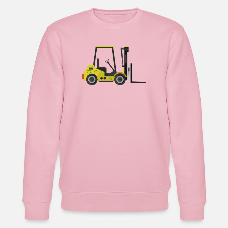 Gabelstapler - Stanley/Stella Unisex Bio-Sweatshirt CHANGER  - Hellrosa