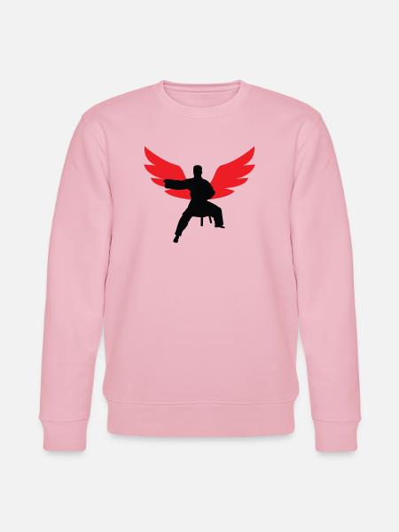 Aikido – Kampfsport – Aikido - Stanley/Stella Unisex Bio-Sweatshirt CHANGER  - Hellrosa