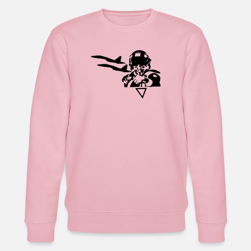 Pilot - Stanley/Stella Unisex Bio-Sweatshirt CHANGER  - Hellrosa